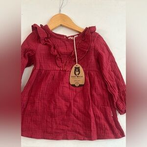 Rabbit & Bear Organic Cotton Dress NWT